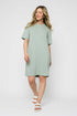 Nell-Luxe Fleece Tee Dress